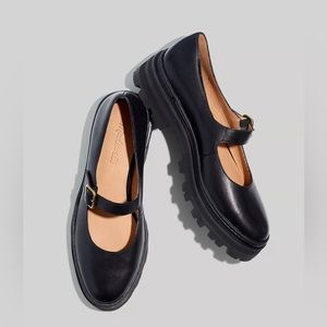 The Freya Platform Lugsole Mary Jane - Madewell